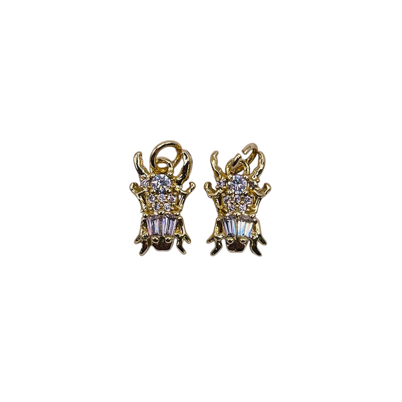 14x9mm Beetle Charm