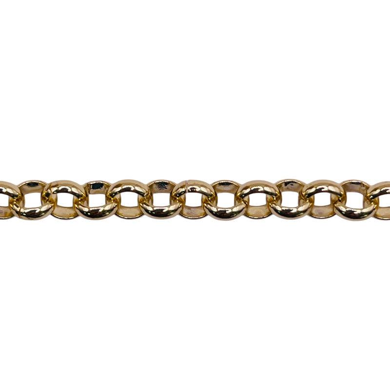 Losolo 6mm Stainless Steel Chain 18K Gold Plated