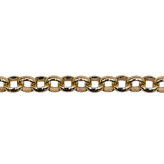 Losolo 6mm Stainless Steel Chain 18K Gold Plated