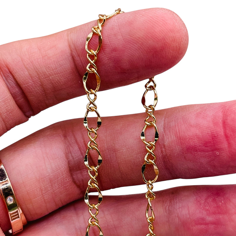 Losolo Chain 7x5mm 18K Gold Plated