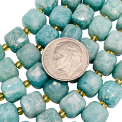 8mm Cube Amazonite