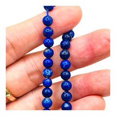 6mm Round Lapis Lazuli