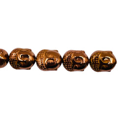 10mm Buddha Hematite Copper