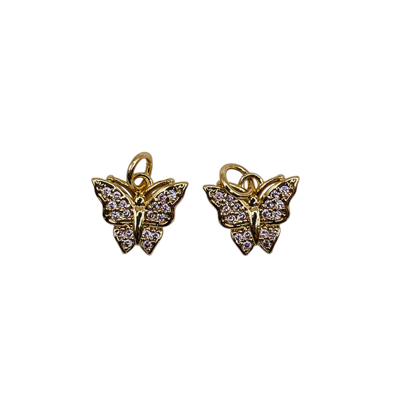 11x10mm Butterfly Charm