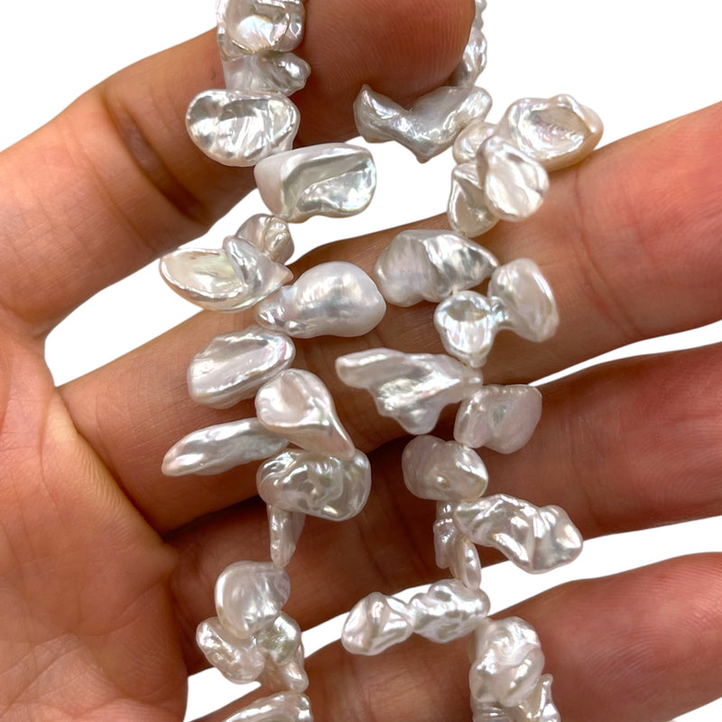 Fresh Water Pearl 8 to 9mm Heishi AAA