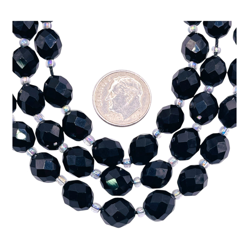 10x8mm Oval Cut Onyx