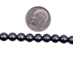 6mm Round Shell Pearl Tahitian Tone