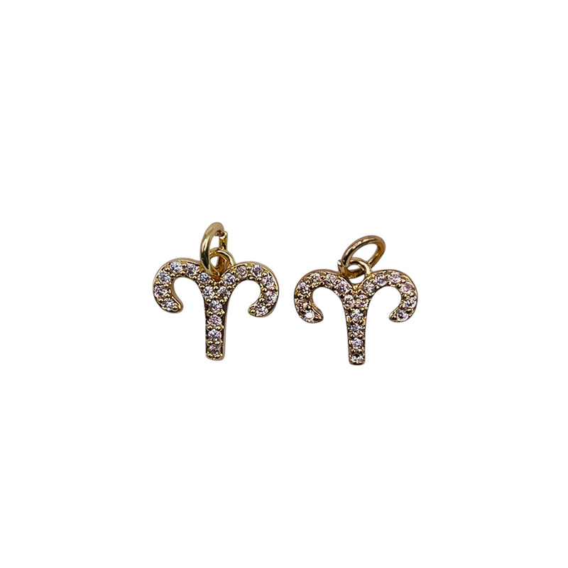 11x10mm Aries Zodiac Charm