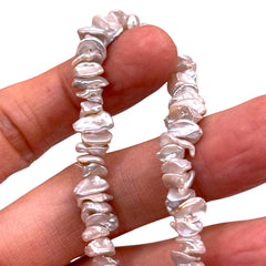 Fresh Water Pearl 7 to 8mm Heishi AAA