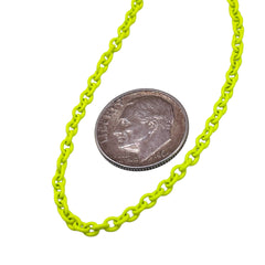 Losolo 2.6mm Stainless Steel Chain Yellow