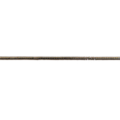 1mm Tube Hematite Gold