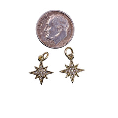 13mm Star Charms