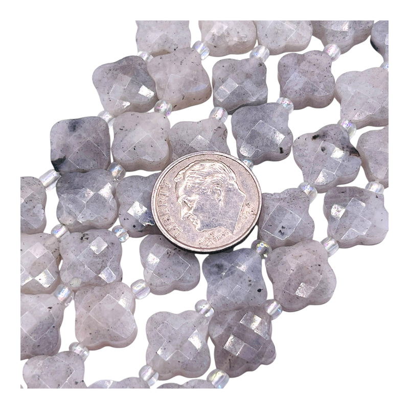 11mm Clover Cut Labradorite