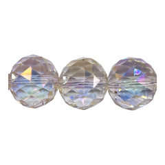 20mm Round Cut Glass Crystal Magic Gold