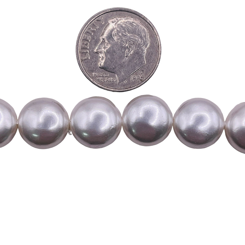 10mm Coin Shell Pearl