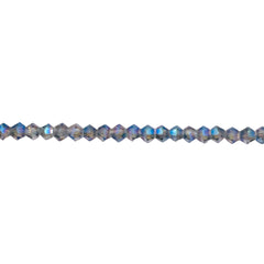 3mm Thunder Polish Glass Crystal Bicone Magic Green