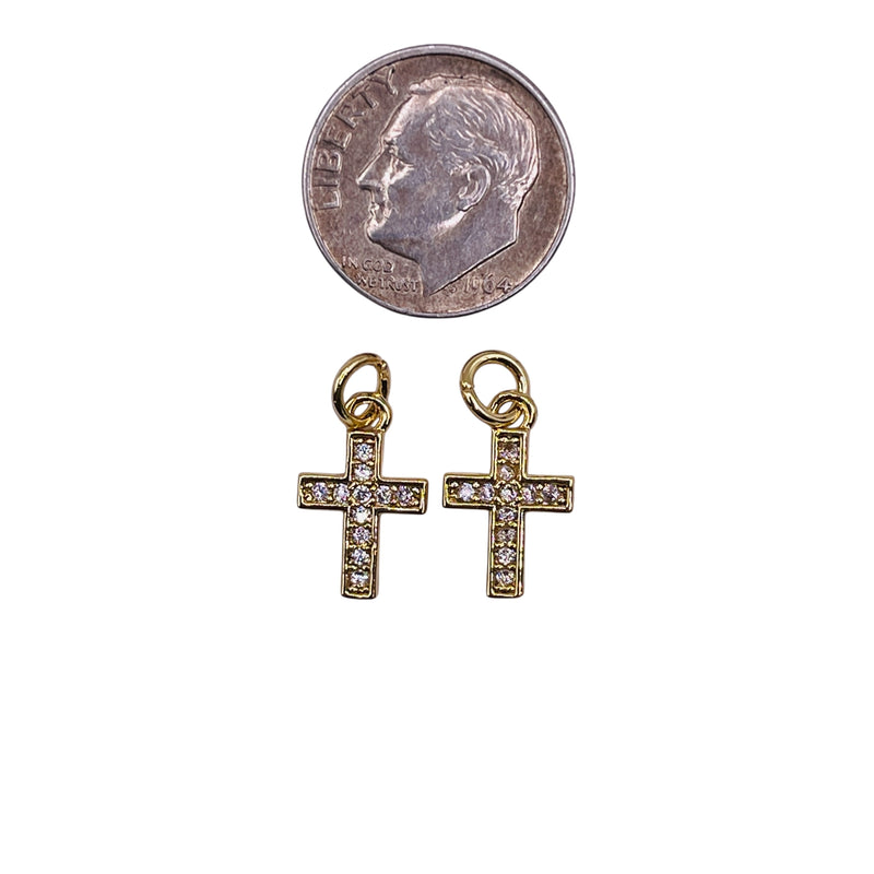 13x8mm Cross Charm