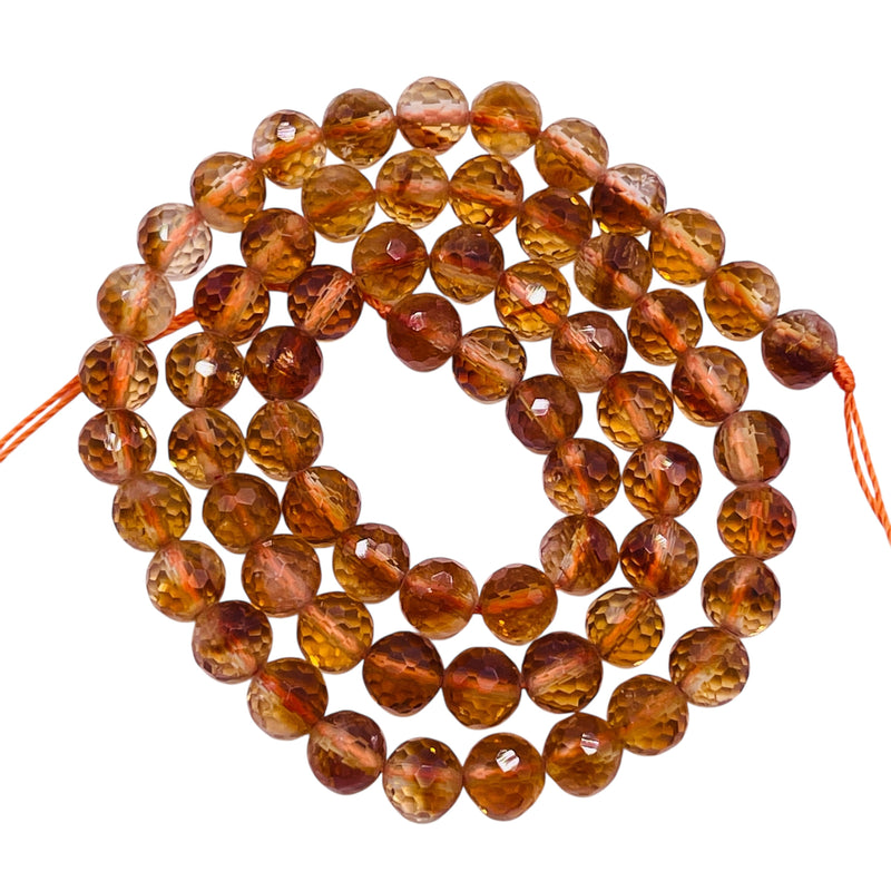 6mm Round Cut Citrine A Grade