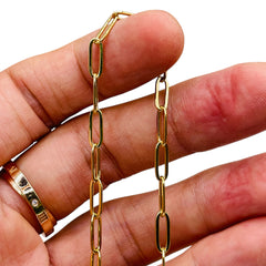 Losolo Chain 11x4mm 18K Gold Plated
