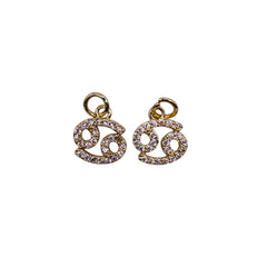 10x10mm Cancer Zodiac Charm