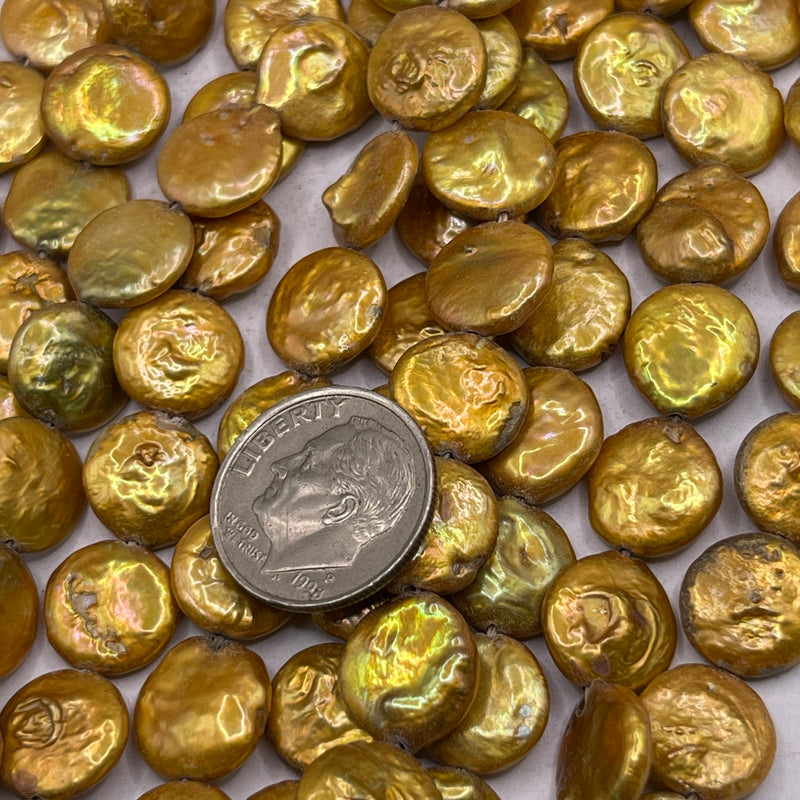 Fresh Water Pearl Coin 10mm