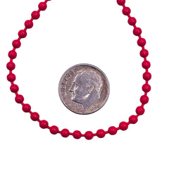 Losolo 3mm Ball Chain Stainless Steel Chain Fuchsia