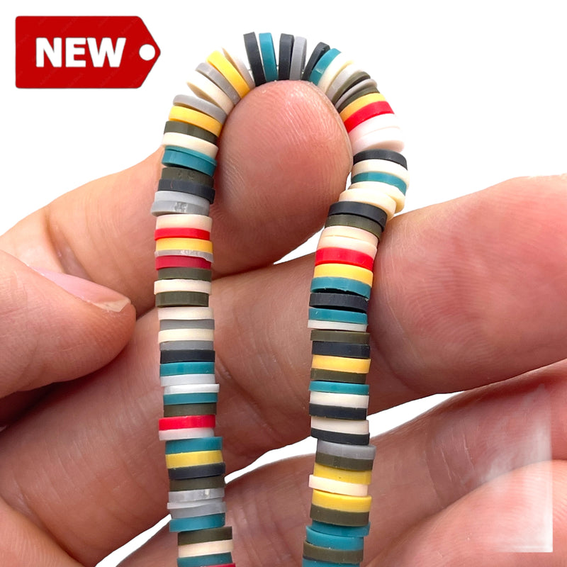 6mm Round Polymer Clay Bead