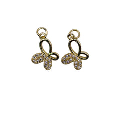 17x12mm Butterfly Charm