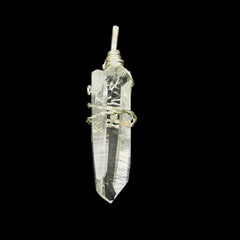 Supreme Quality Lemurian Pendant Master Wrapped Wired Technique Medium