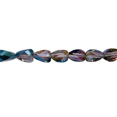 7x6mm Triangle Glass Crystal Violet Dream