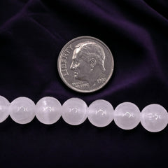 8mm Super Cat Eye(Gypsum) White