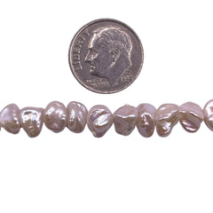 Fresh Water Pearl 7 to 8mm Heishi AAA