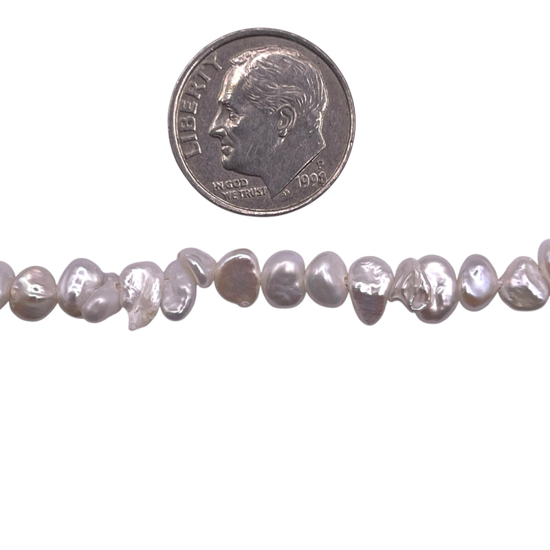 Fresh Water Pearl 4 to 5mm Heishi AAA