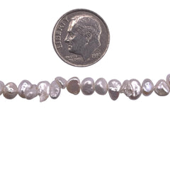Fresh Water Pearl 4 to 5mm Heishi AAA