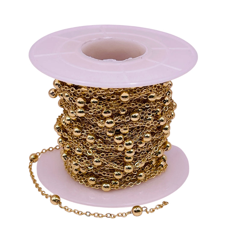 Losolo Chain 2mm 18K Gold Plated