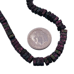 5mm Square Disc Lava Matt Gunmetal RB