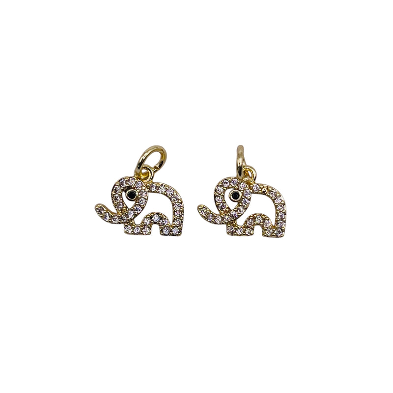11x9mm Elephant Charm