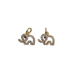 11x9mm Elephant Charm