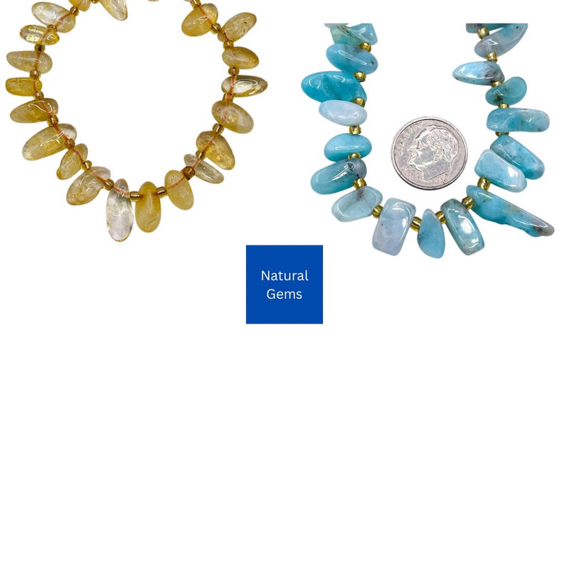 9-13mm Chips Natural Gemstones Package Deal