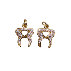 15x12mm Wisdom Tooth Charm