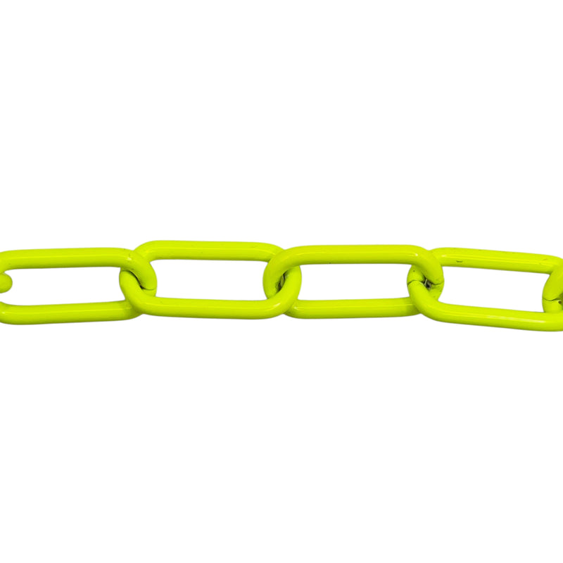 Losolo 16.5x7.5mm Stainless Steel Chain Yellow