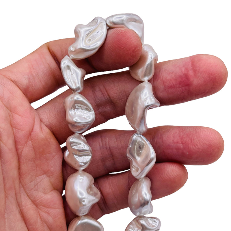 10-20mm Freeform Shell Pearl