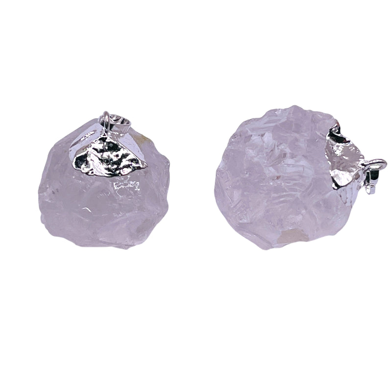 25mm Clear Quartz Pendant