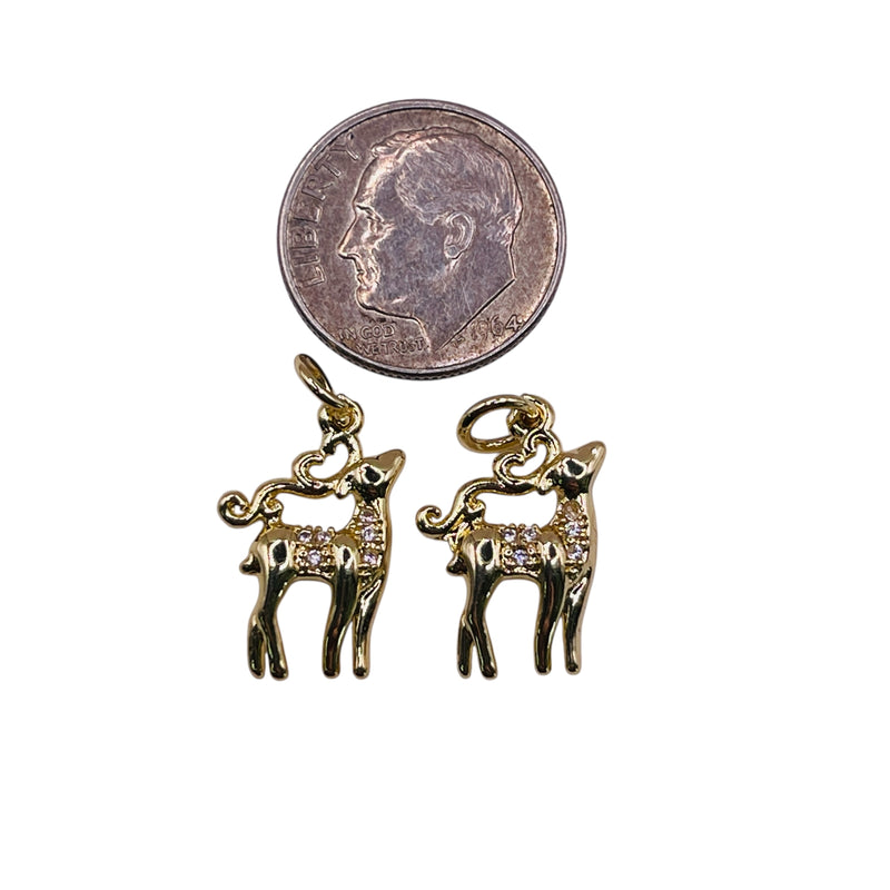 11x16mm Deer Charm