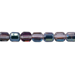 7x6mm Cylinder Cut Violet Dream
