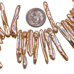 Fresh Water Pearl 25 to 35mm Stick AAA