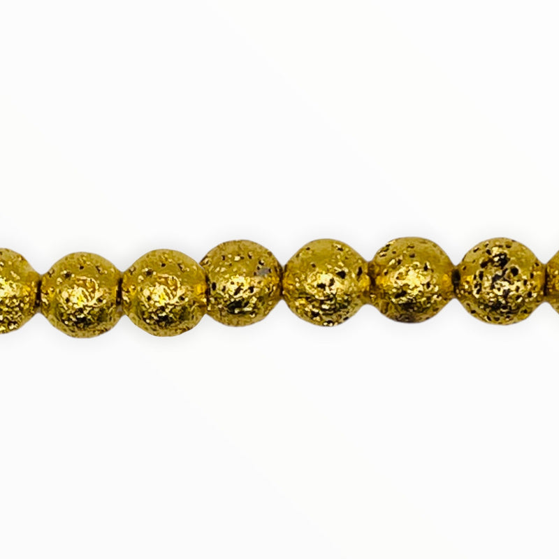 Lava Bead Gold