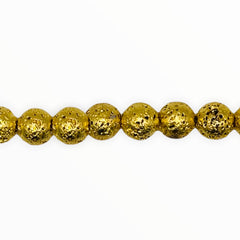 Lava Bead Gold