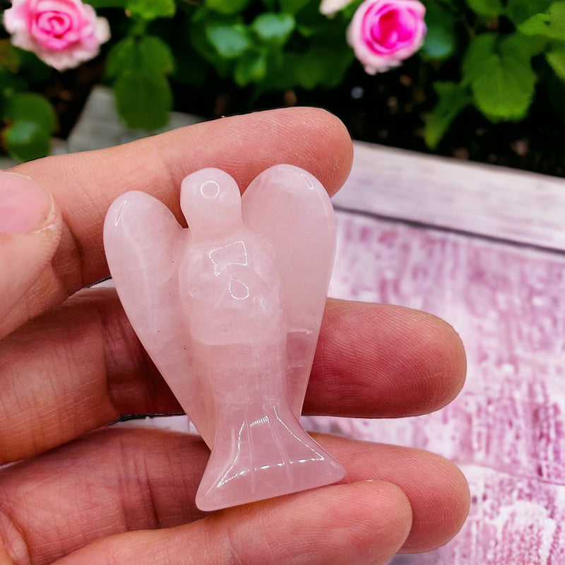 Rose Quartz Angel