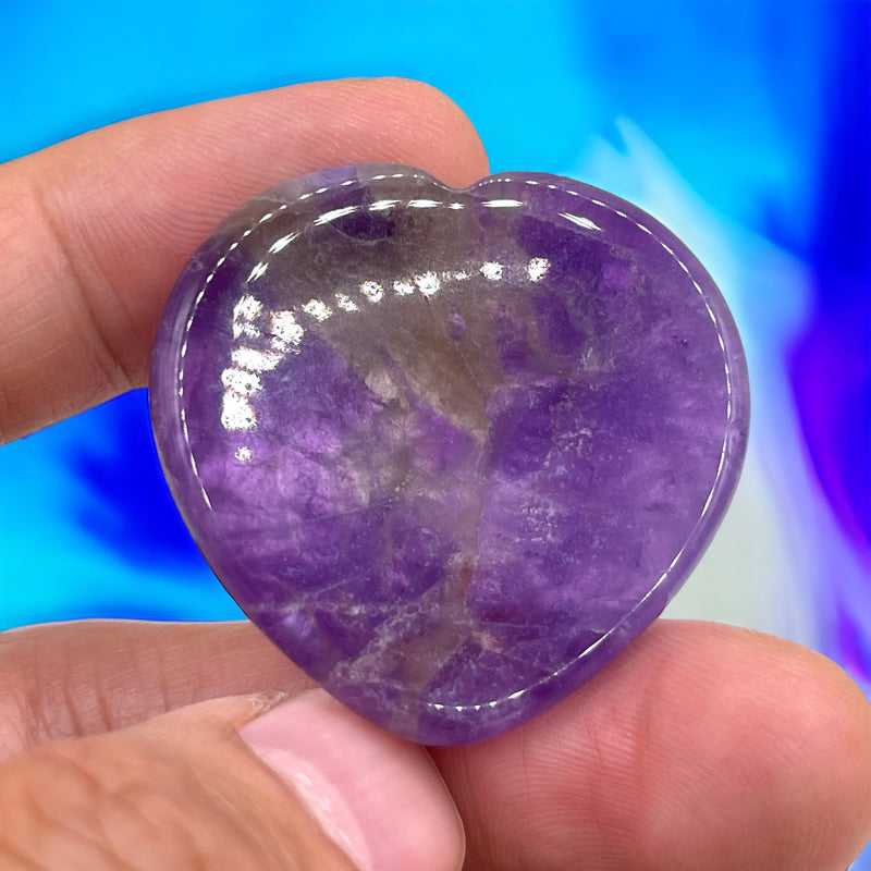 Amethyst Heart Stress Release